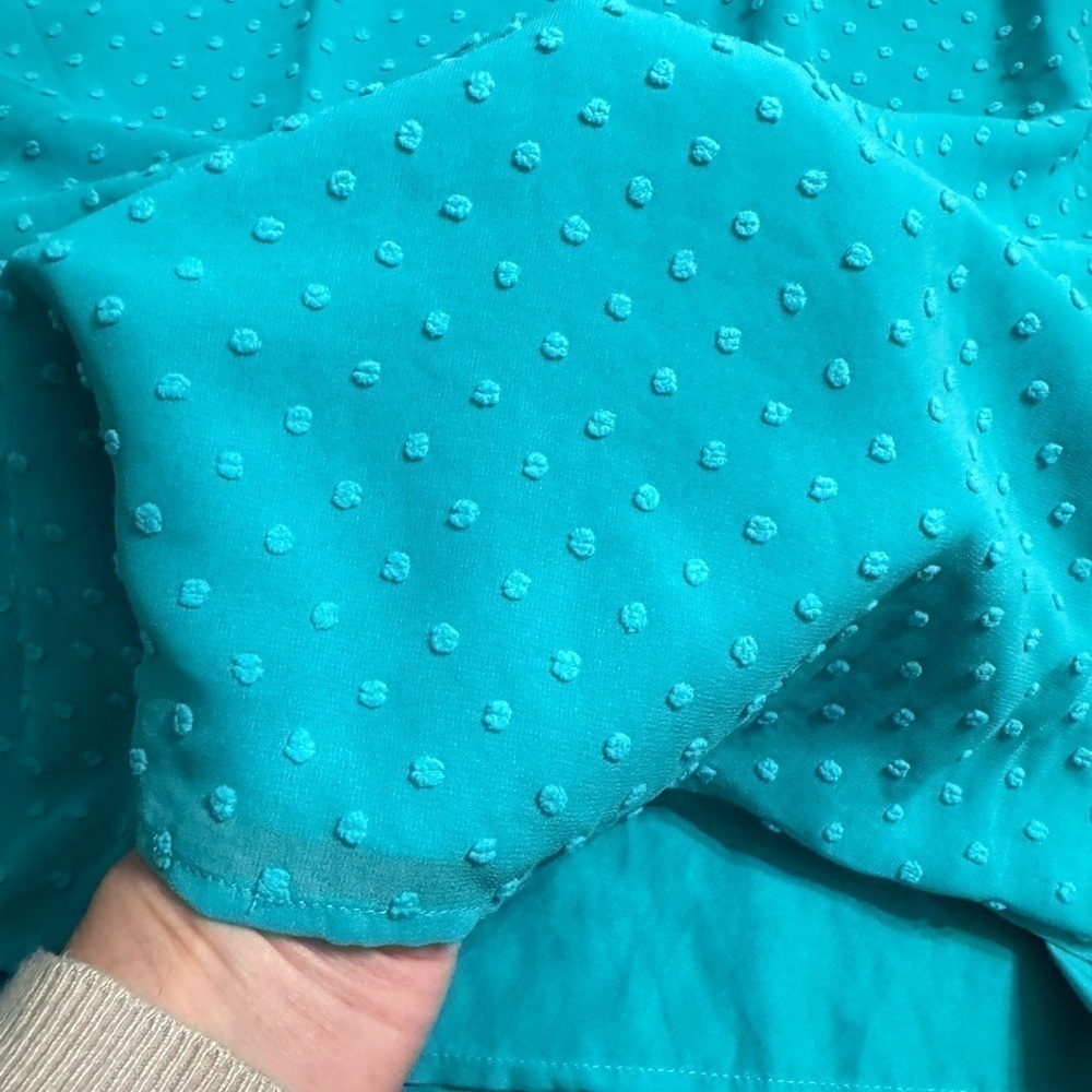 J. Crew Sleeveless Blouse Womens Size Small Swiss Dot - Picture 12 of 12